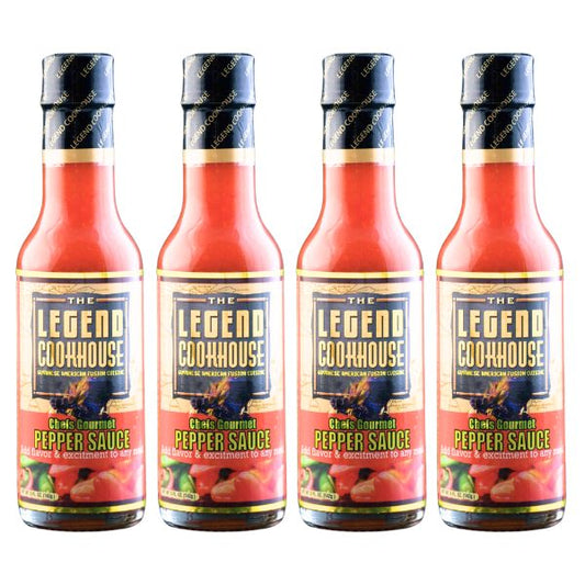 Legend Pepper Sauce 4 Pack