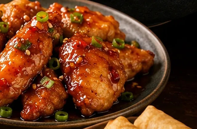 Sweet chili dipping and glazing meal for Legend Chefs sauce shortcuts